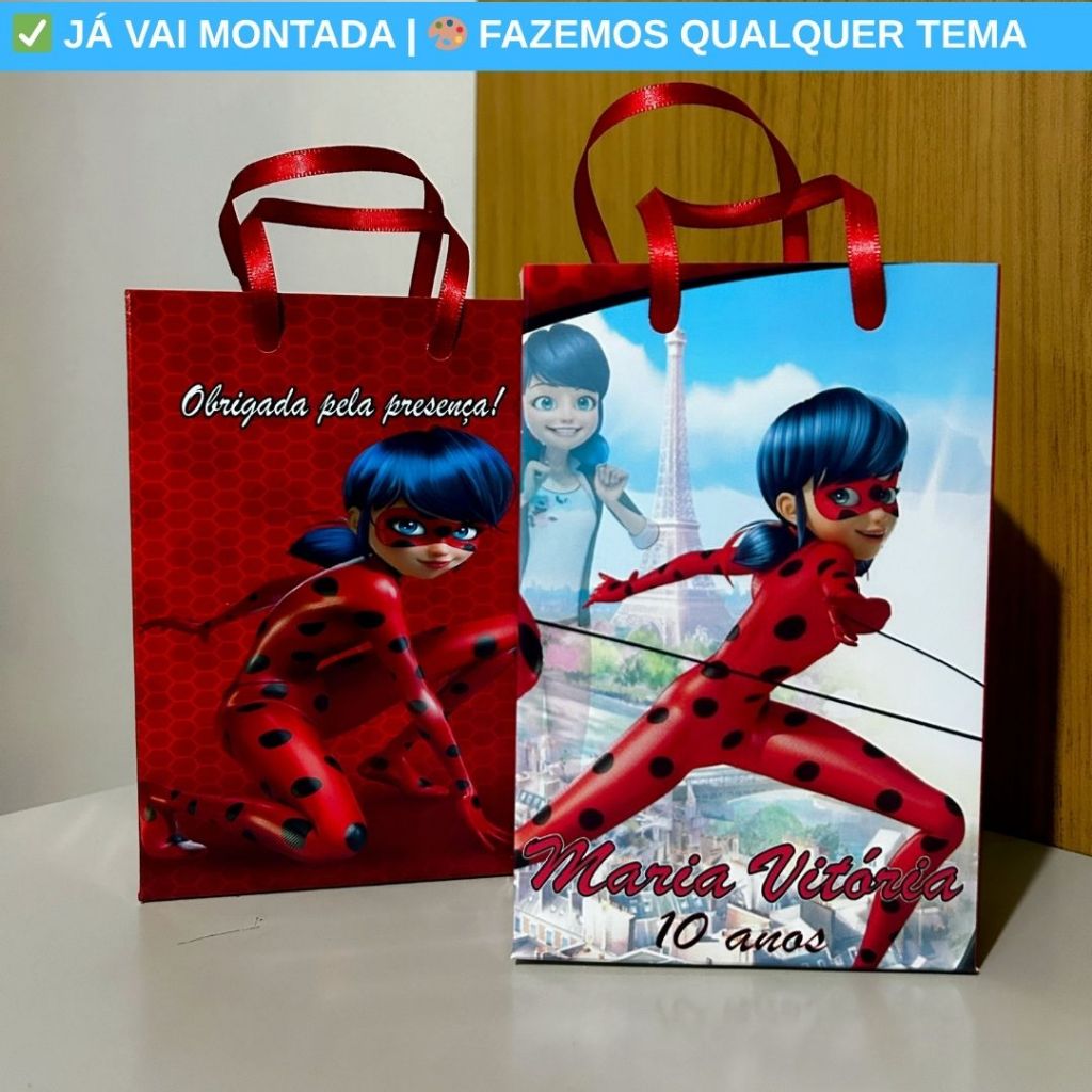 Sacolinha Surpresa Personalizada L Bug Festa Infantil | Lembrancinha Aniversário Criança Temas