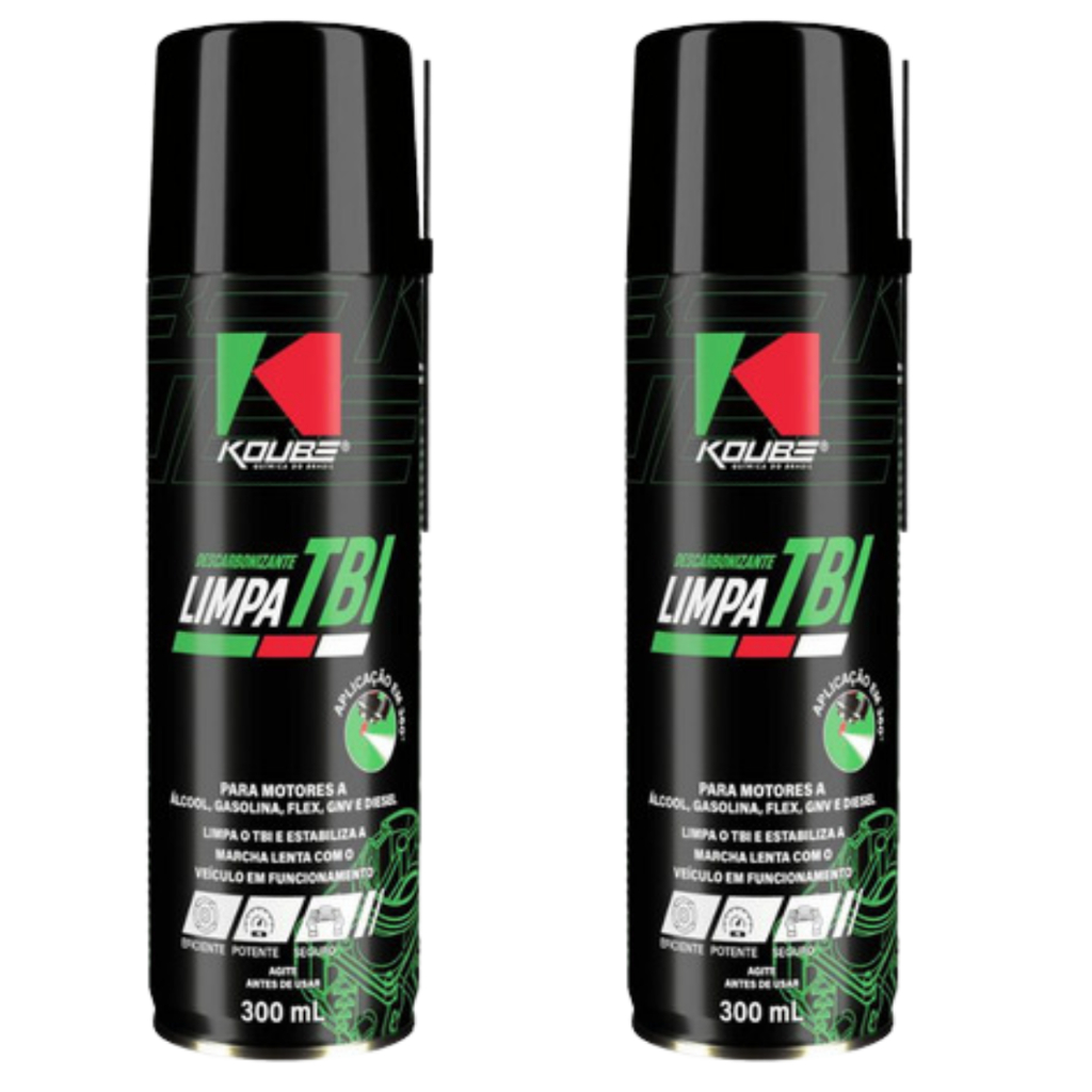 Descarbonizante Koube - Limpa Tbi / Corpo Borboleta - 2 Unds