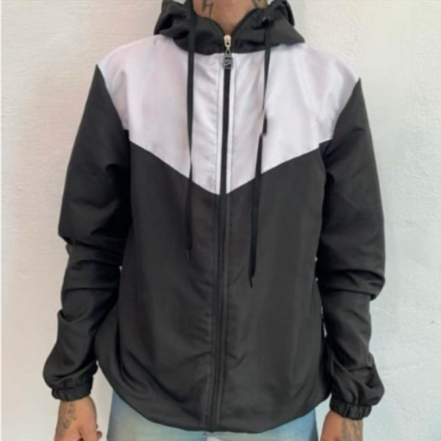 Corta Vento Masculino Academia Esporte Treino Semi Forrado em Oferta na Shopee