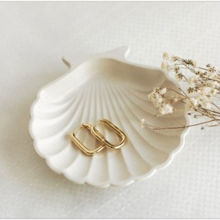 Bandeja Concha Decorativa em Concreto / Porta Joias decorativa/minimalista presente criativo em Oferta na Shopee