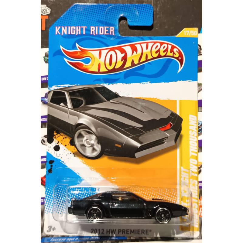 Hot Wheels 2012 K.I.T.T Knight Rider (Super Maquina) - HW Premiere