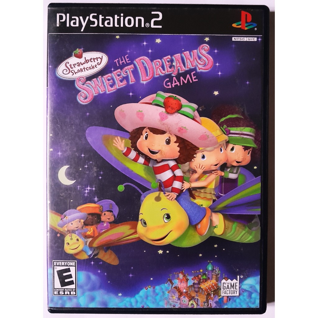 JOGO Strawberry Shortcake The Sweet Dreams Game Ps2 CD MIDIA FISICA.