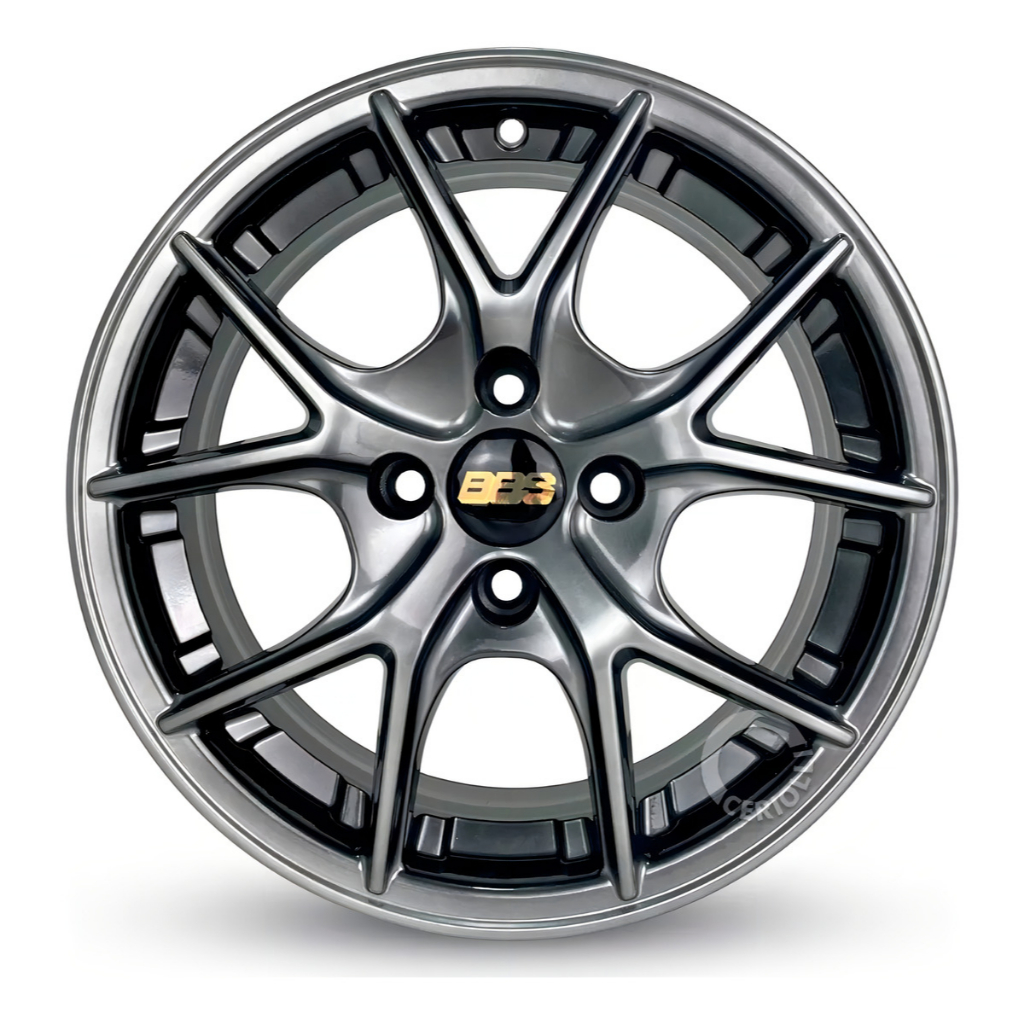 Jogo de Roda Aro 15 Vw bbs Gol G2 G3 G4 G5 G6 G7 G8 Saveiro Up Santana Voyage Onix Hb20 Golf Fox