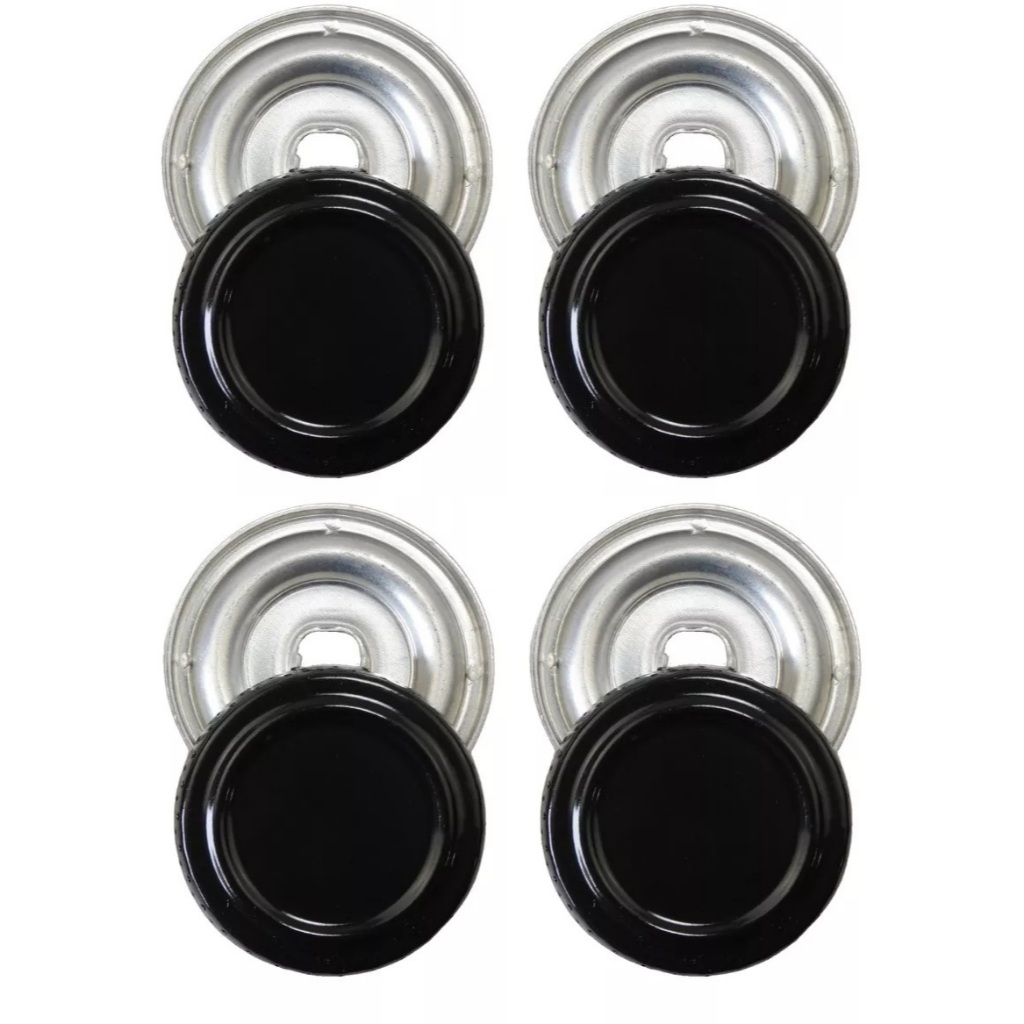 Kit Espalhador Tampinhas + Queimador Fogão Braslar 4 bocas GRANDES