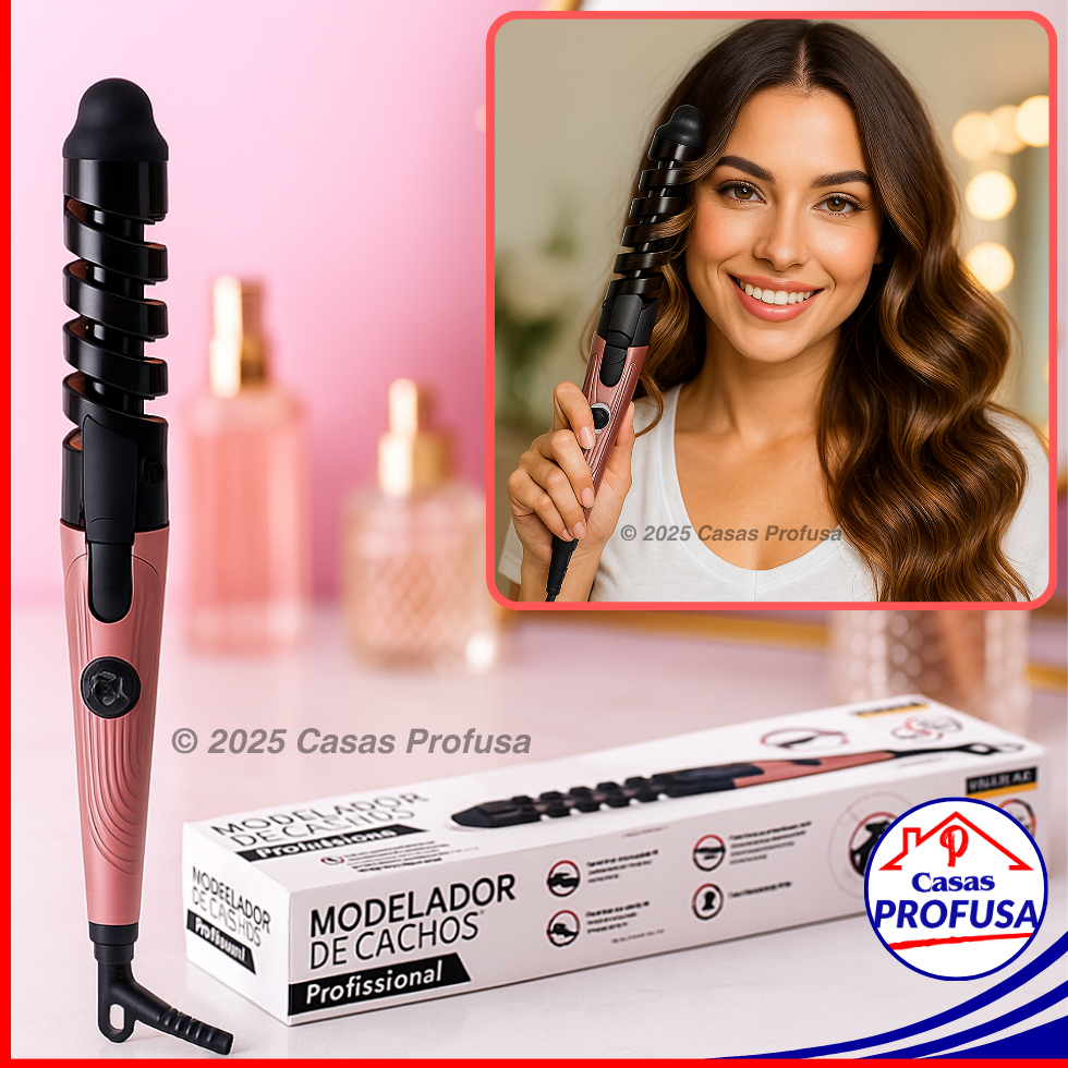 Modelador de Cachos Cabelos Babyliss Profissional Bivolt Direcionador de Mecha Revestimento Cerâmico