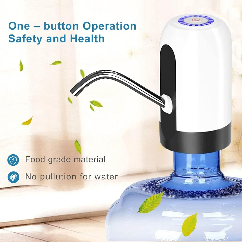 Elétrica Filtro 20Litros Para Galão De Água Bebedor Elétrico De Água Com Carregamento USB-CABO CARREGÁVEL-PRONTA ENTREGA em Oferta na Shopee