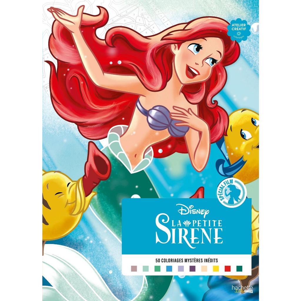 Livro de Colorir Mistérios Disney La Petite Sirene