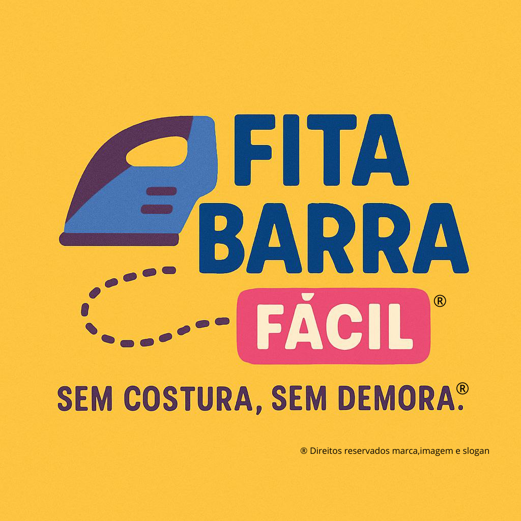 Fita Barra Fácil ® ORIGINAL- bainha Barra Calça Jeans Roupa Bainha cortina Ferro