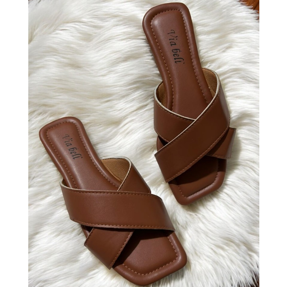 Rasteirinha Feminina Confortável | Palmilha Fofinha Verão Estilosa Moda Blogueira