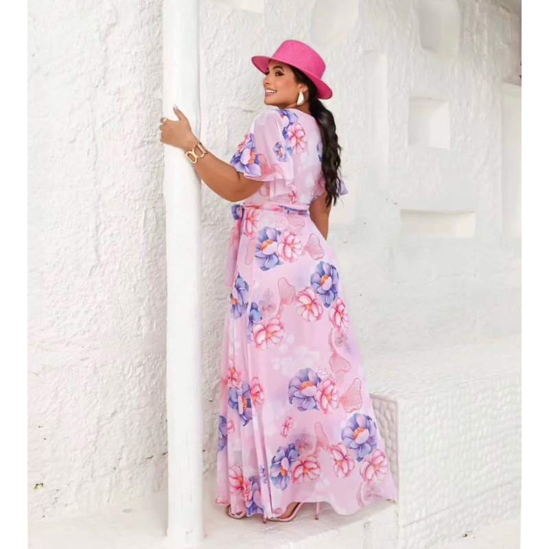 Vestido Evangélico Feminino Longo Plus Size em Tule Forrado Luxo Cristã Modesta para Festa