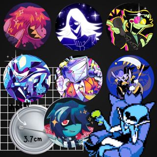Bottons Deltarune (Undertale) - Botton Colecionável 3,7cm em Oferta na Shopee