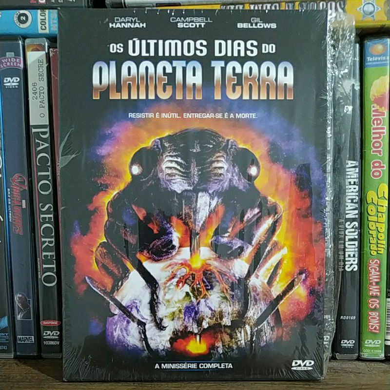 DVD Minissérie Os Últimos Dias do Planeta Terra - Original ( Semi-novo )