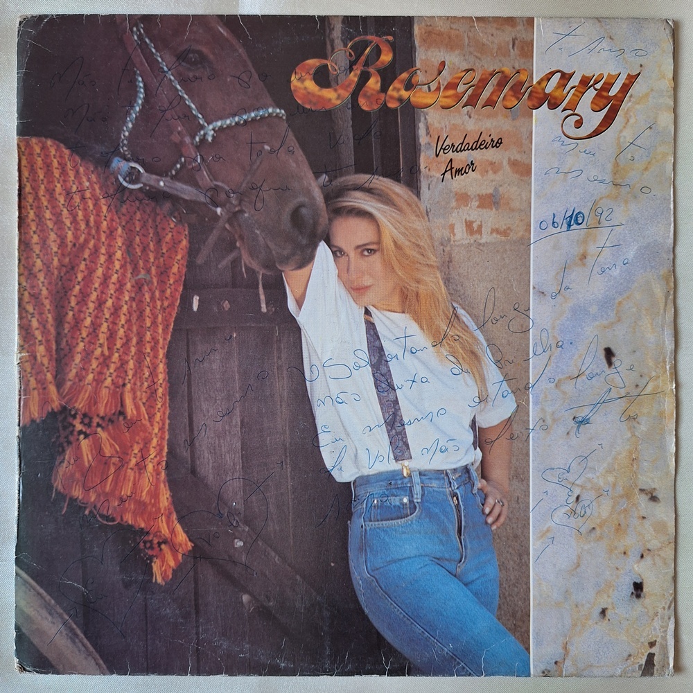 DISCO DE VINIL LP - ROSEMARY – VERDADEIRO AMOR (1992)