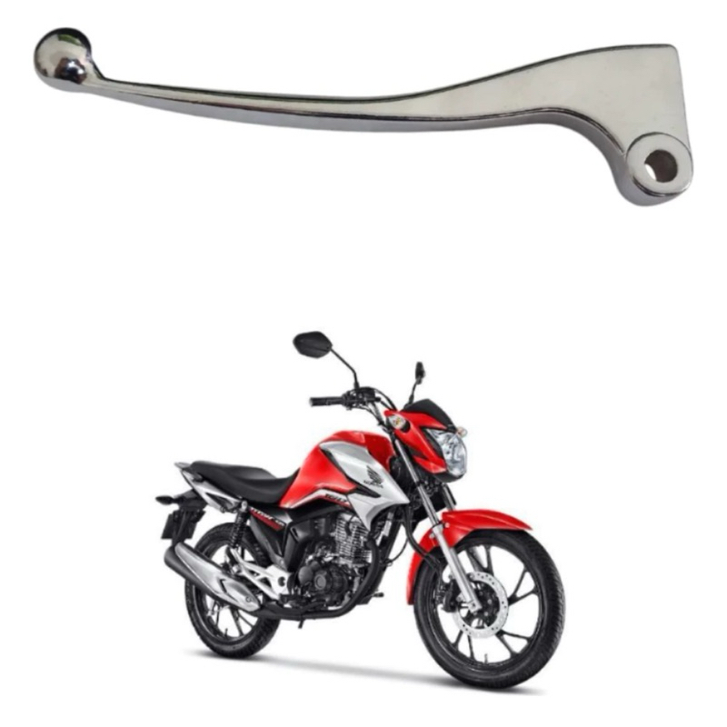Manete Embreagem Cromado Honda Titan Fan 125/150/160