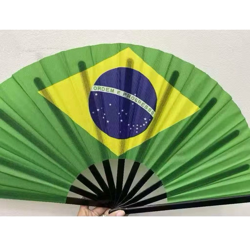 Leque Brasil 63cmX 33,50cm/42cmX22cm