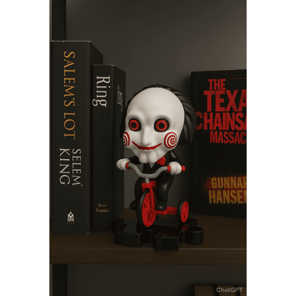 Miniatura Jigsaw Jogos Mortais Estilo Chibi Colecionável 5cm