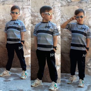Conjunto Calça E Camisa Masculina Infantil Kit Estiloso Blogueirinho do 4 ao 14 Anos em Oferta na Shopee