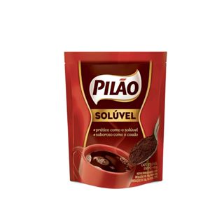 Kit c/ 15 Café solúvel em pó Pilão refil em sachê de 40g Café da Manhã Pratico em Oferta na Shopee