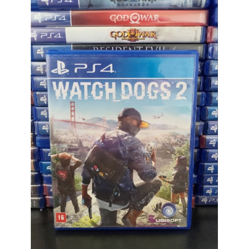 watch dogs 2 mídia física- ps4