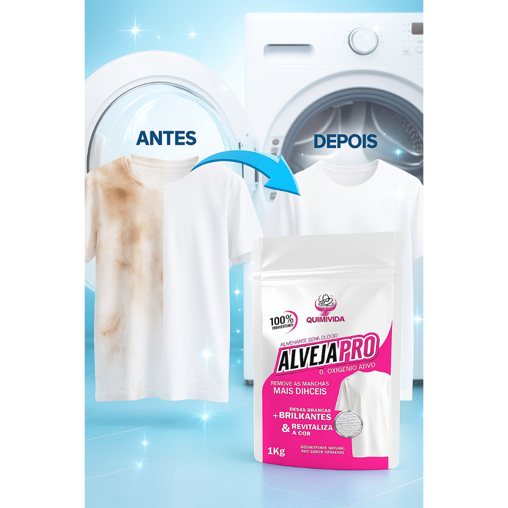 Percarbonato de Sódio - Alvejante, Limpeza Doméstica e Desinfecção em Oferta na Shopee