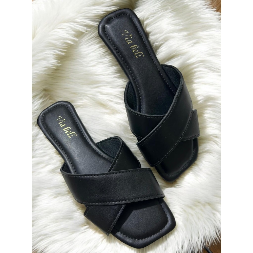 Sandália Rasteirinha Feminina Rasteira Confortável Flat Verão em Oferta na Shopee