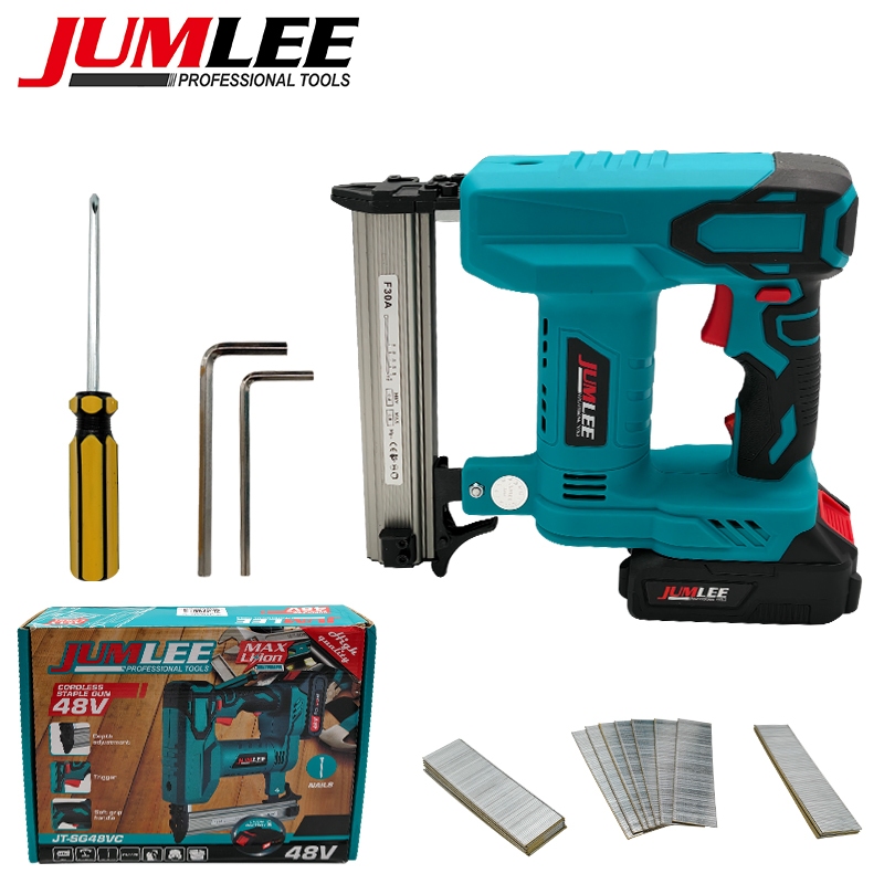 Grampeador Pinador 48V Elétrico Burshless Sem Fio Profissional em Oferta na Shopee