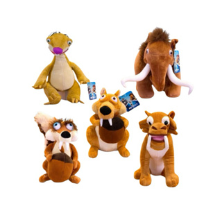 Pelúcia Era Do Gelo 28cm Sid Manny Scrat Diego Dente De Sabre Mamute Esquilo 1 Peça em Oferta na Shopee