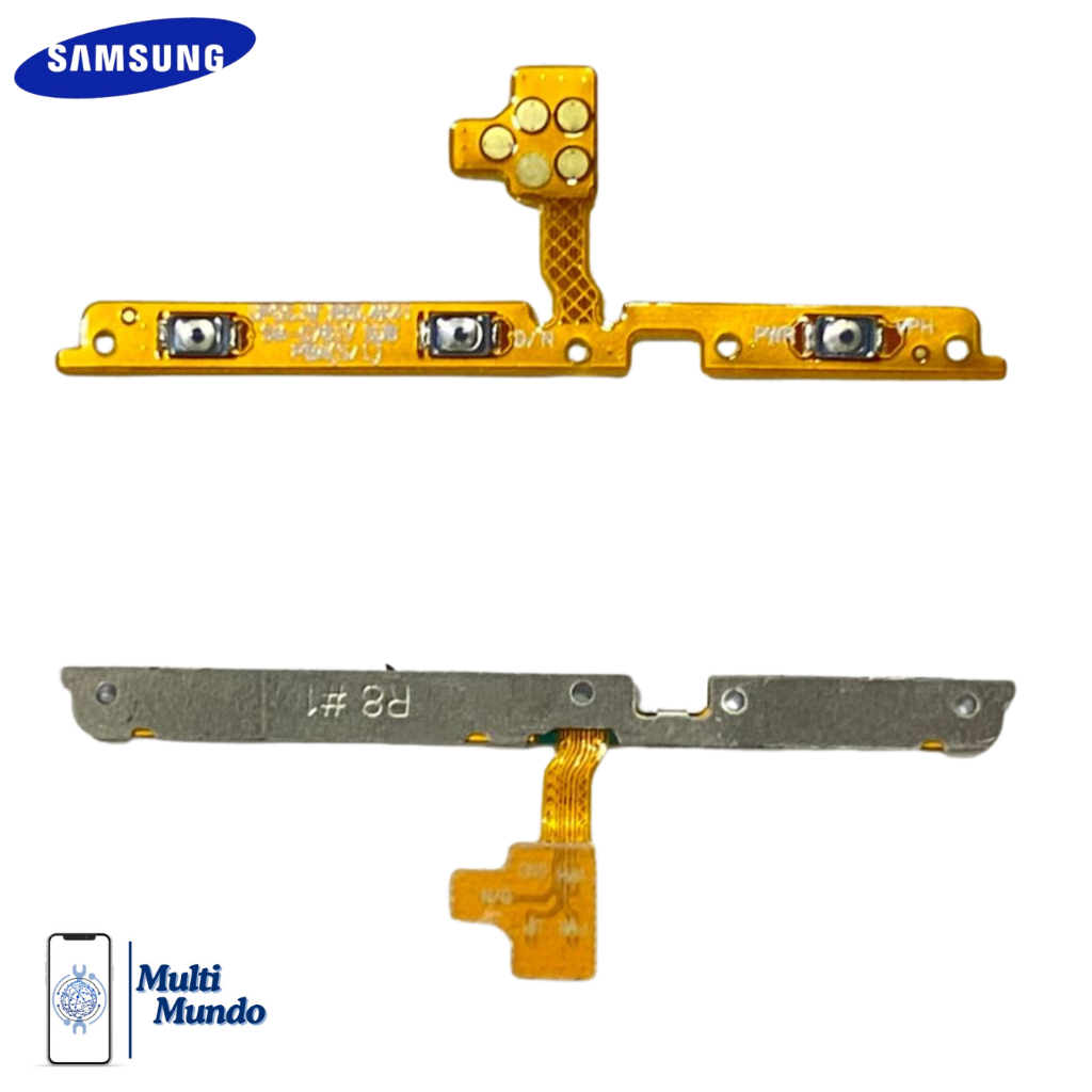 Flex Botão Power Volume Para Galaxy A52 A72 A525 /m52