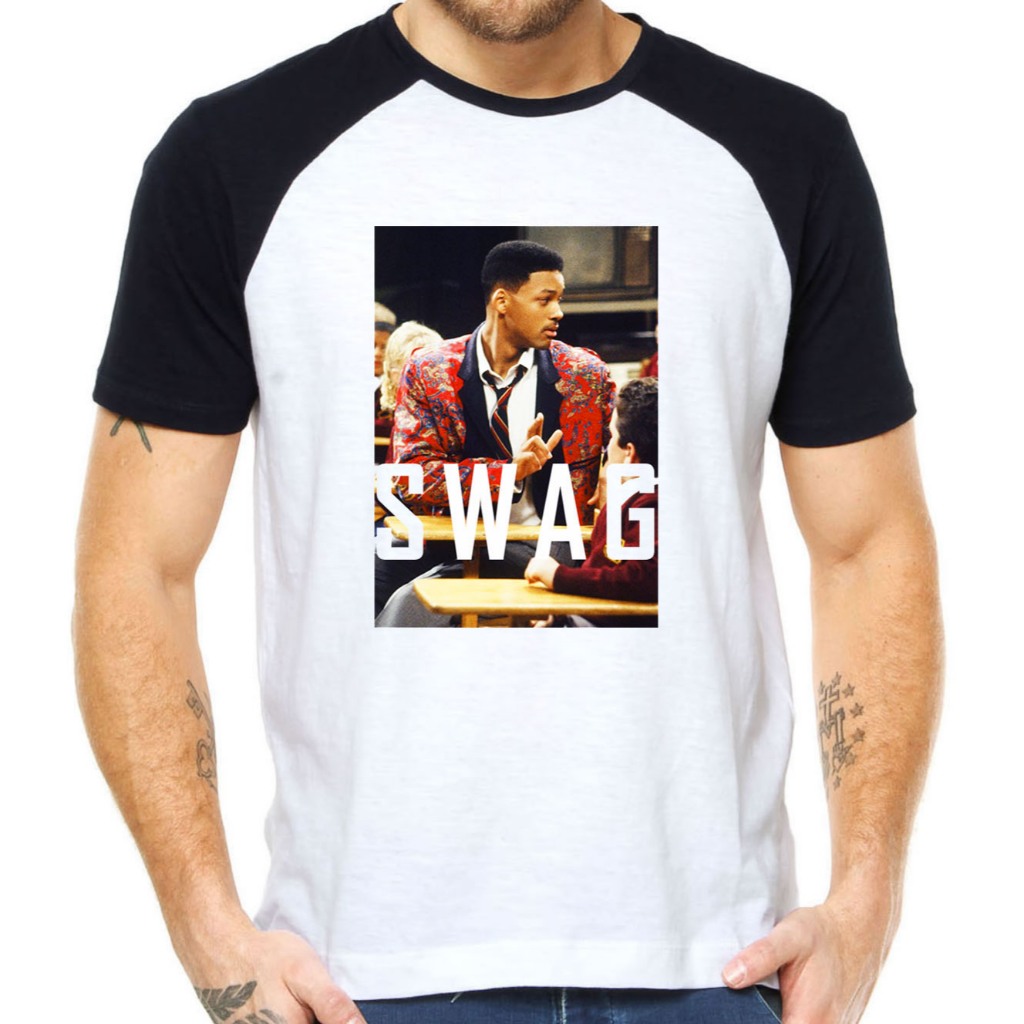 camiseta swag will smith um maluco no pedaco oversized fresh tshirt unissex