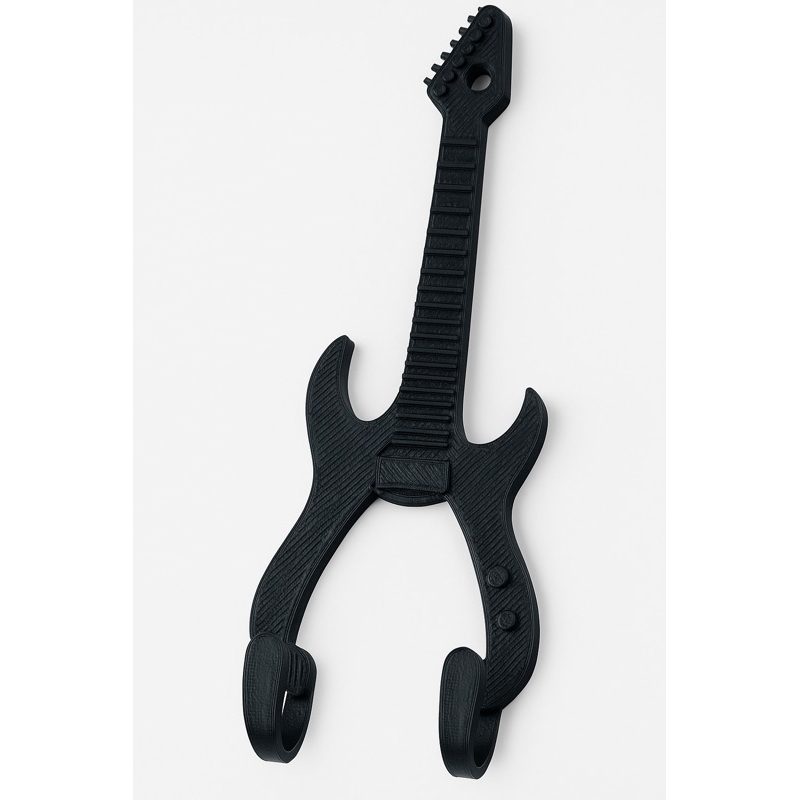 Chaveiro Porta Palheta Guitarra- Presente Músico Guitarrista