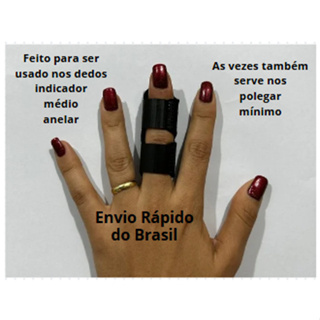 Tala Para Dedo Mão Ajustável Alívio da Dor Fraturas Gatilho Martelo Torto Imobilizadora Ortopédica em Oferta na Shopee