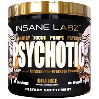 Psychotic Gold (35 Doses) - Insane Labz em Oferta na Shopee