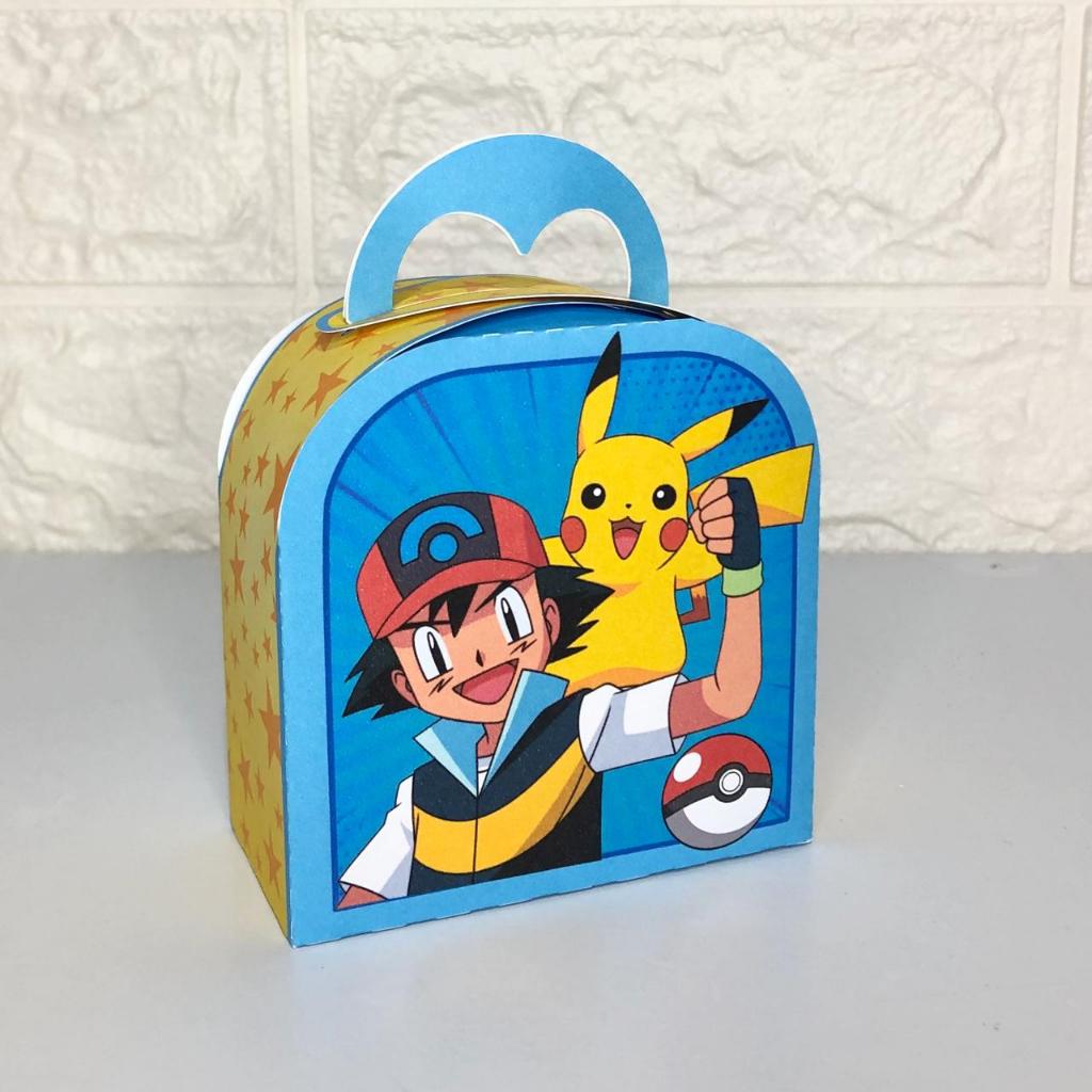 Tema Pokémon Lembrancinha Personalizada Caixinha Maletinha