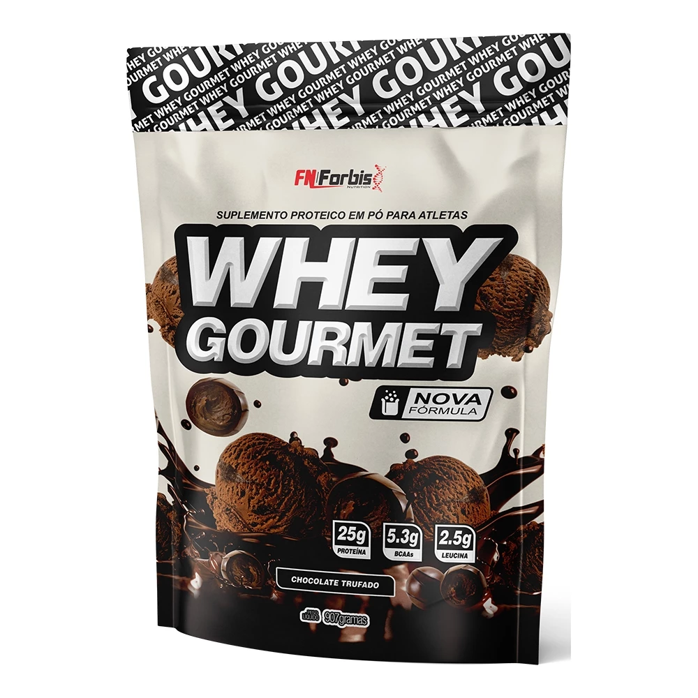 Whey Protein Gourmet 907g Refil - FN Forbis Nutrition