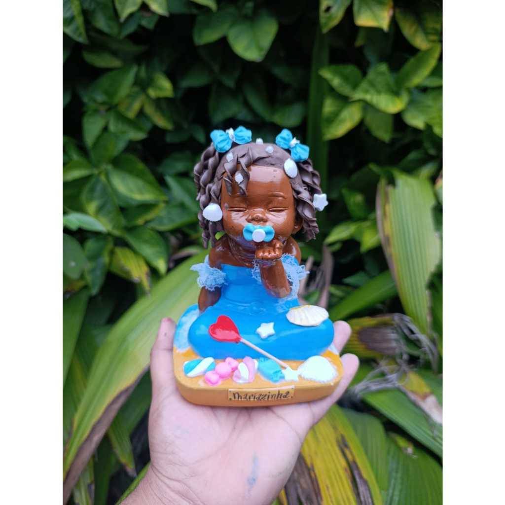 Imagem de Êre de Yemanjá Personalizado 18cm (leia a descrição) em Oferta na Shopee