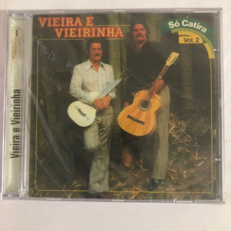 Cd Vieira E Vieirinha  Só Catira Vol. 2 Raridade Lacrado