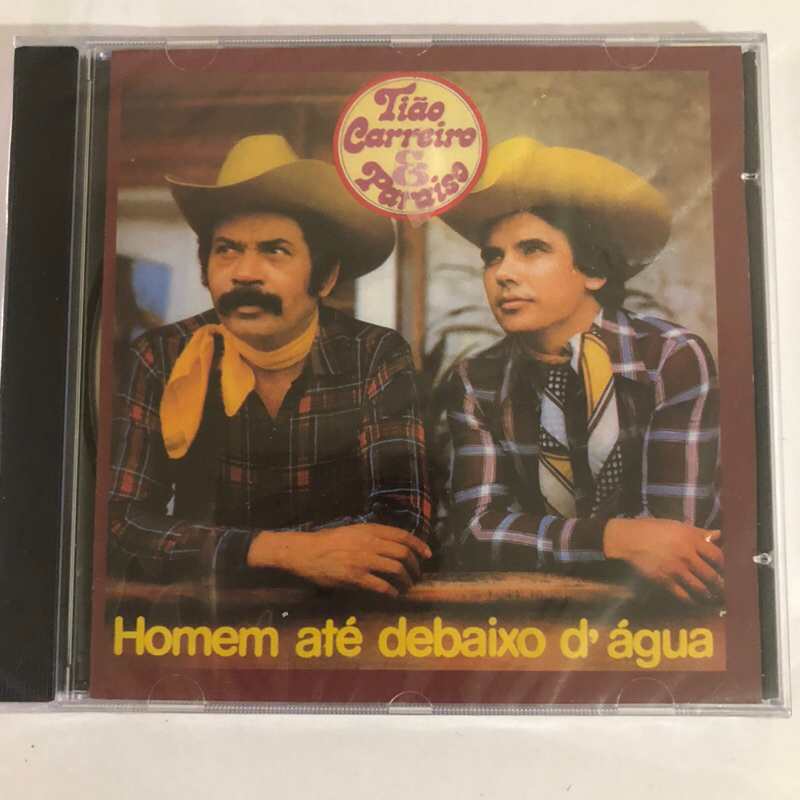 Cd Tião Carreiro E Paraíso Homem Até Debaixo D’água Lacrado