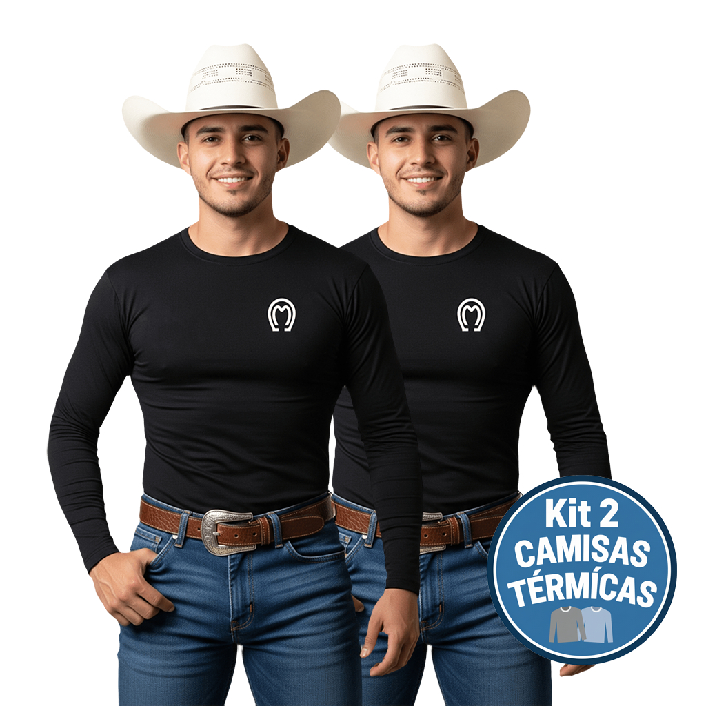 Kit Com 2 Camisa Térmica Segunda Pele Proteção UV50+ Mangalarga Marchador em Oferta na Shopee