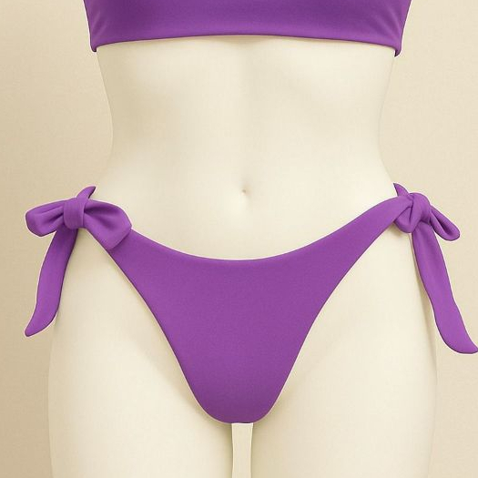 Calcinhas de biquini Amarração avulsa moda praia feminina