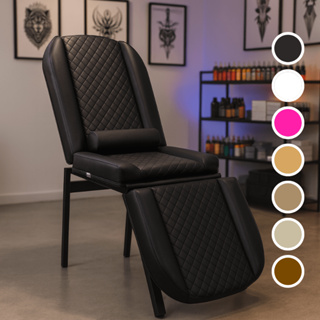 Maca 3 Posições Reclinável Tattoo Estética Massagem Blue Hell Compact One Diamante + Almofada Brinde em Oferta na Shopee