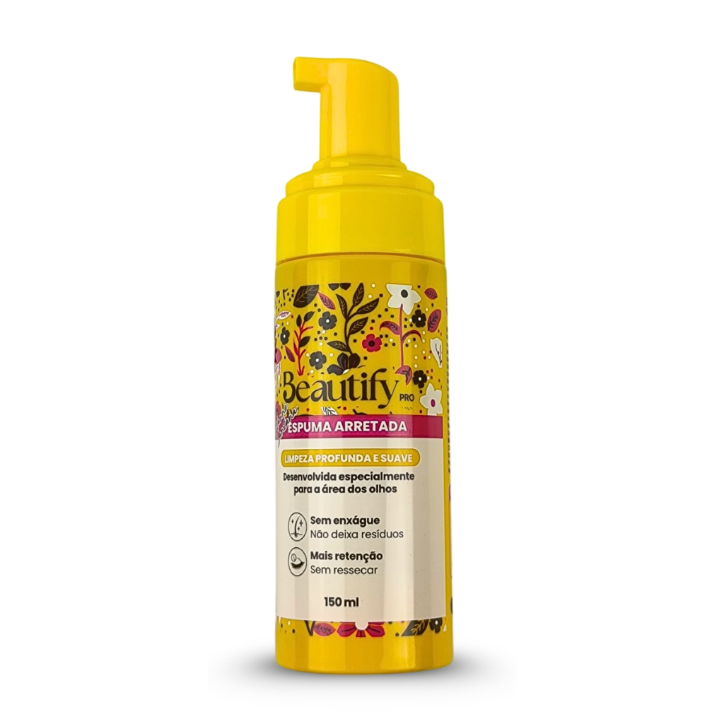 Espuma De Limpeza Beautify Pro Hidratação Sem Enxágue 150ml
