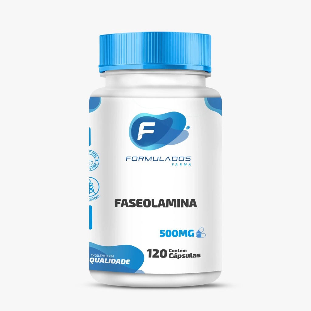 Faseolamina 500mg 120 Cápsulas em Oferta na Shopee