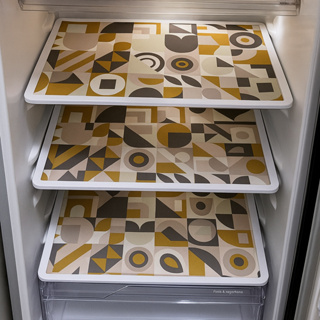 Toalhas de Geladeira com 3 - PVC Lavável 46x32cm em Oferta na Shopee