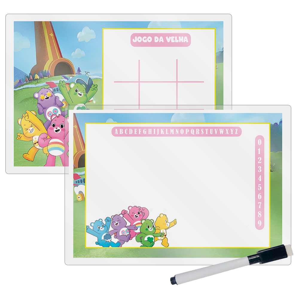 Lousa Magica Lembrancinhas Para Aniversario Envio imediato Tema Ursinhos Carinhosos Novo ou Antigo