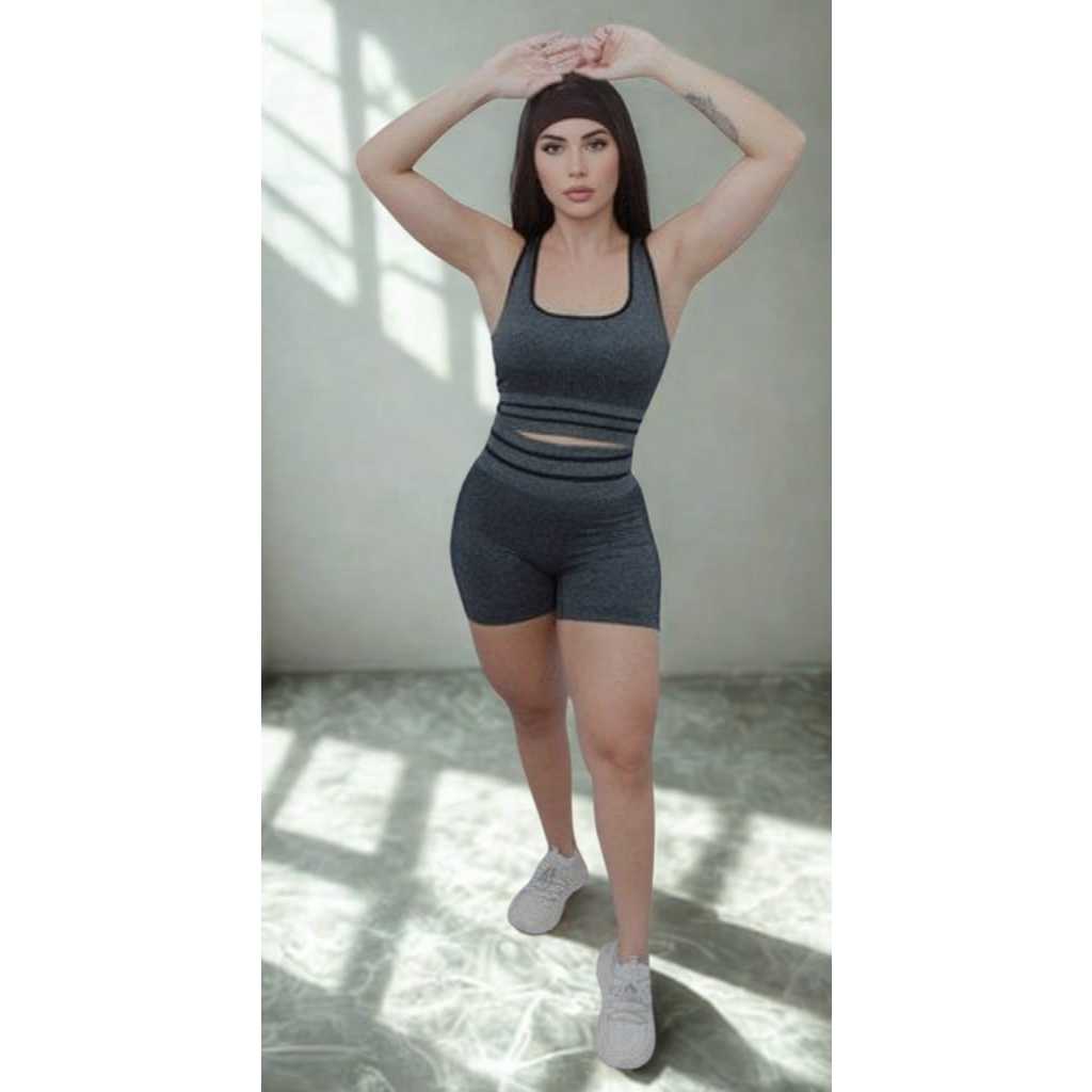 Conjunto Academia - Fitness - legging - Conjunto Para Treino - Conjunto Feminino