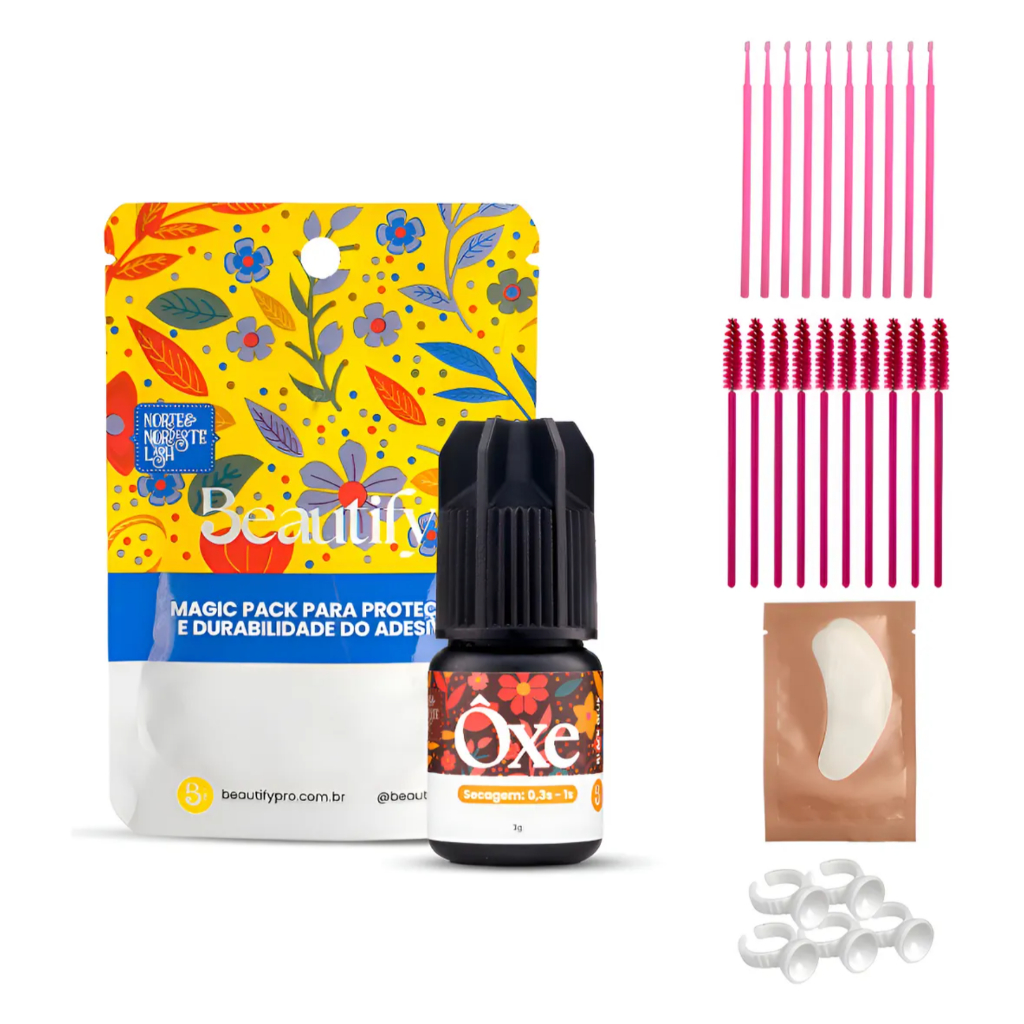Cola Adesivo Ôxe Beautify Linha Norte E Nordeste Cílios 3g