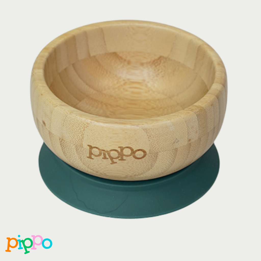 Bowl De Bambu Bebe Tijela Com Ventosa Atoxico Bpa Free Introdução Alimentar Resistente Crianças Papinha | Pippo