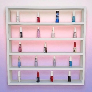 Expositor 60x60 cm Para Diversas Coleções, Esmaltes Em MDF de 15mm em Oferta na Shopee