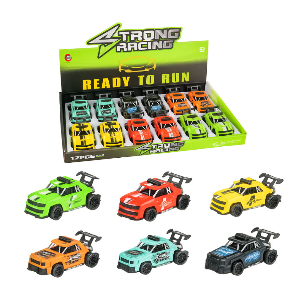 Carrinho de Fricção Racing Car para Crianças – 11cm