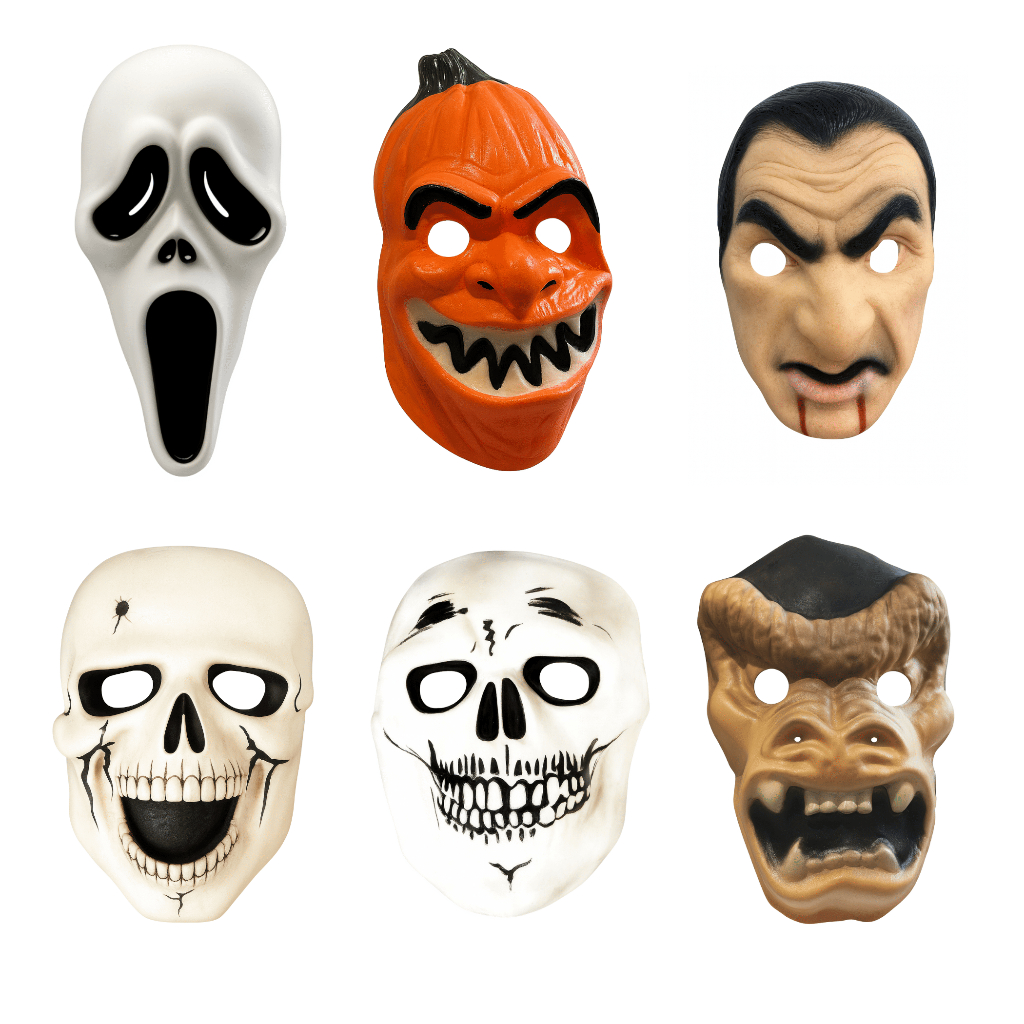 Máscara De Carnaval Para Festa Fantasia Halloween Assustadora Em Eva em Oferta na Shopee